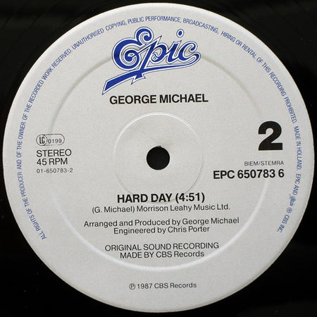 George Michael : I Want Your Sex (12")