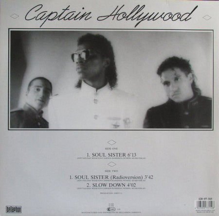 Captain Hollywood : Soul Sister (12")