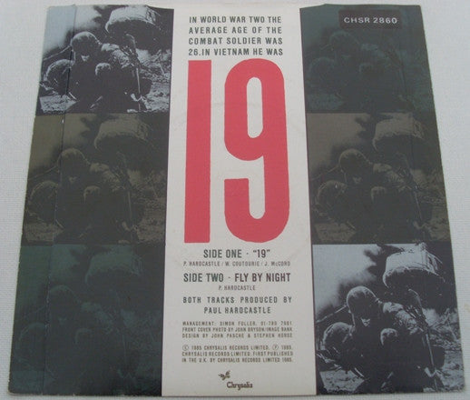 Paul Hardcastle : 19 (7", Single)