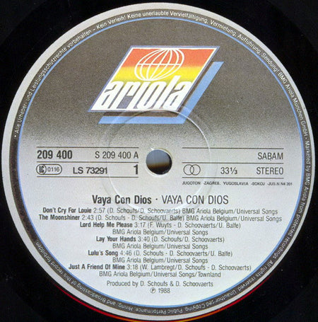 Vaya Con Dios : Vaya Con Dios (LP, Album)