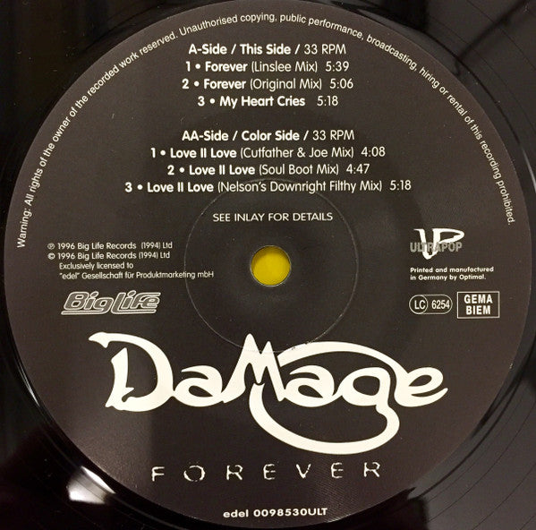 Damage : Forever (12")