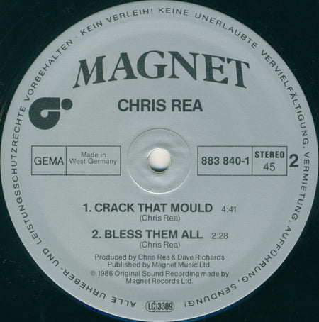 Chris Rea : It's All Gone (12", Maxi)