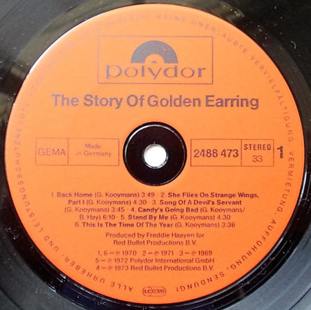Golden Earring : The Story Of (2xLP, Comp)
