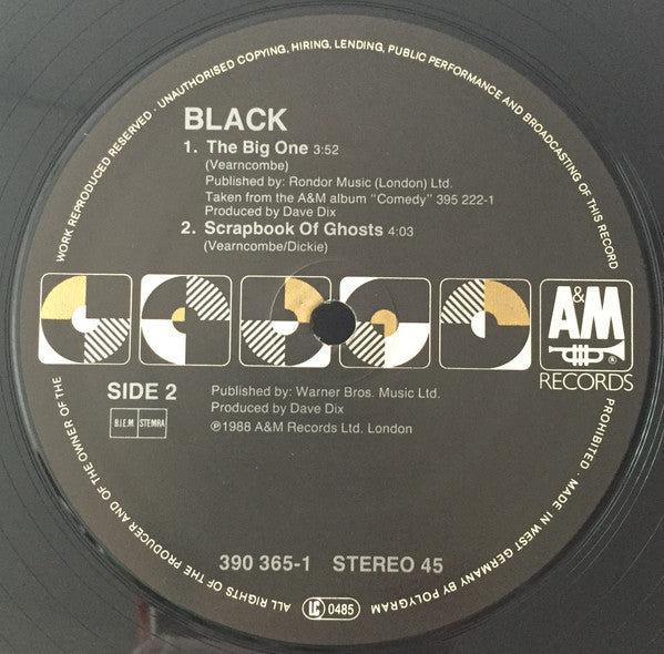 Black (2) : The Big One (12")