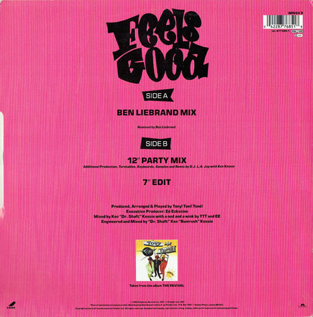 Tony! Toni! Toné! : Feels Good (12")