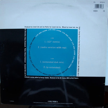 Joe Public : Live And Learn (12")