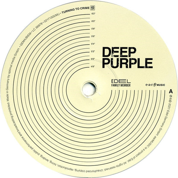 Deep Purple : Turning To Crime (2xLP, Album, Ltd, Whi)