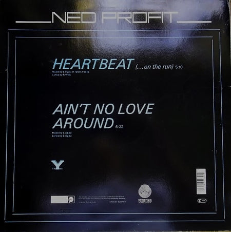 NED Profit : Heartbeat (...On The Run) (12", Maxi)