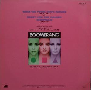 Boomerang (4) : When The Phone Stops Ringing (12", Maxi)