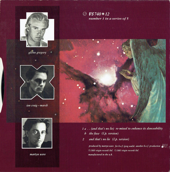Heaven 17 : ..(And That's No Lie) (12", Single, 1/5)