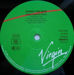 Danny Wilson (2) : A Girl I Used To Know (12", Maxi)