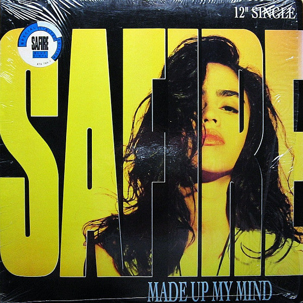 Safire : Made Up My Mind (12", Ltd, Blu)