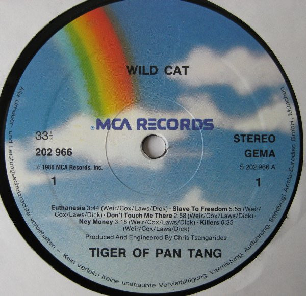Tygers Of Pan Tang : Wild Cat (LP, Album)