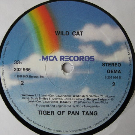 Tygers Of Pan Tang : Wild Cat (LP, Album)
