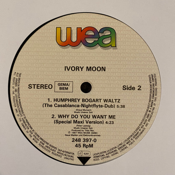 Ivory Moon (2) : Humphrey Bogart Waltz (12")