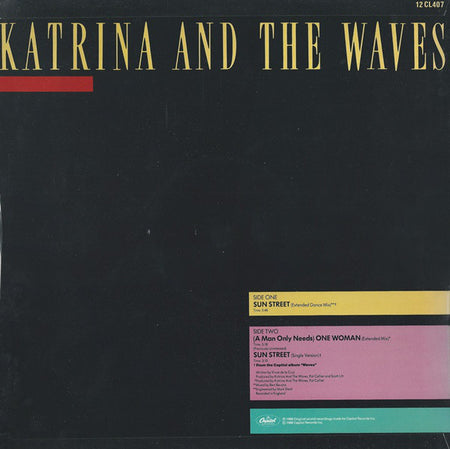 Katrina And The Waves : Sun Street (12")