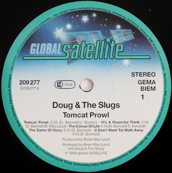 Doug And The Slugs : Tomcat Prowl (LP, Album)