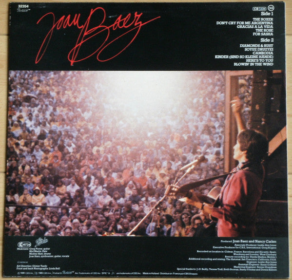 Joan Baez : Europa Tournee (LP, Album)
