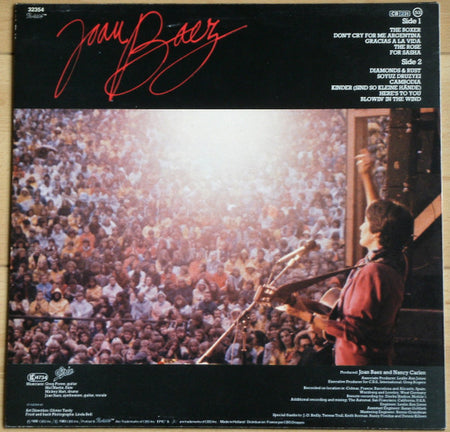 Joan Baez : Europa Tournee (LP, Album)