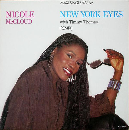 Nicole J McCloud With Timmy Thomas : New York Eyes (Remix) (12", Maxi)
