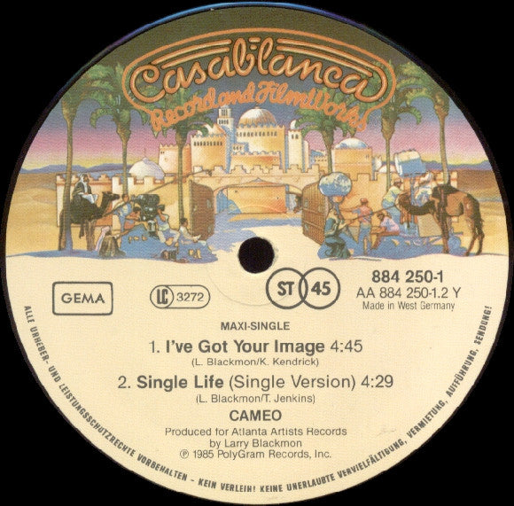 Cameo : Single Life (12", Maxi)