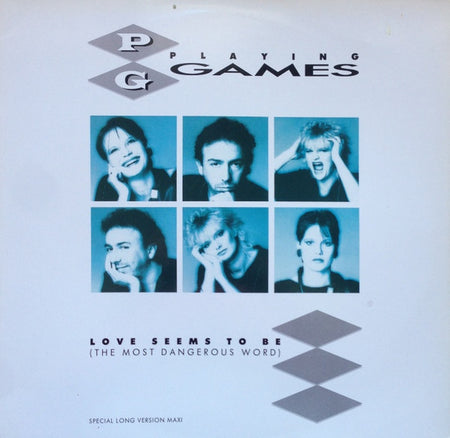 Playing Games : Love Seems To Be (The Most Dangerous Word) (12")