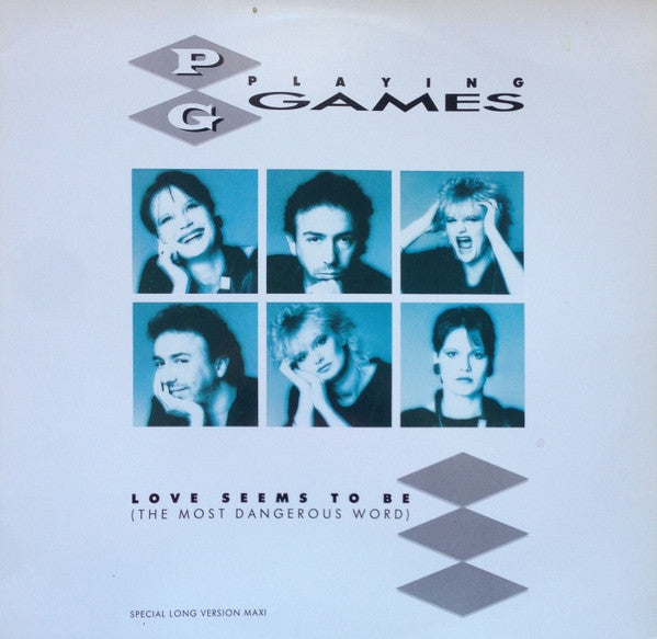 Playing Games : Love Seems To Be (The Most Dangerous Word) (12")