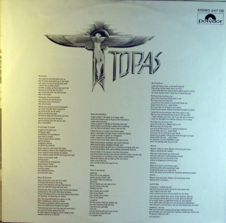 Topas (2) : Topas (LP, Album)
