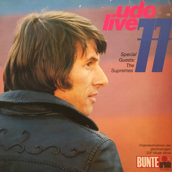 Udo Jürgens : Udo Live 77 (2xLP, Album)