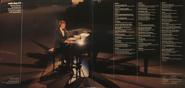 Udo Jürgens : Udo Live 77 (2xLP, Album)