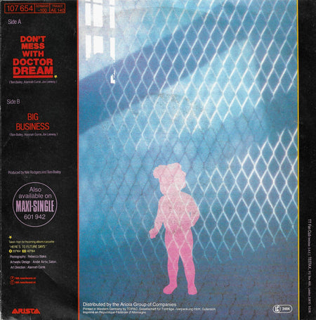 Thompson Twins : Don't Mess With Doctor Dream (7", Single)