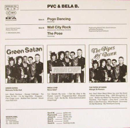 Bela B. & PVC (5) : Pogo Dancing (12", Maxi)
