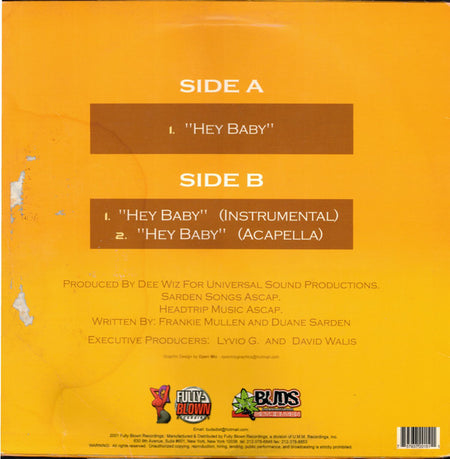 Frankie (27) : Hey Baby (12")