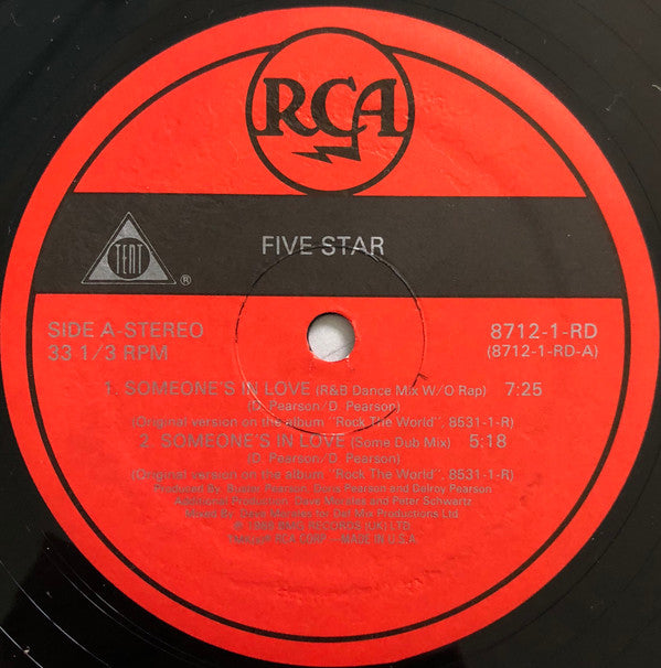Five Star : Someone's In Love (12")