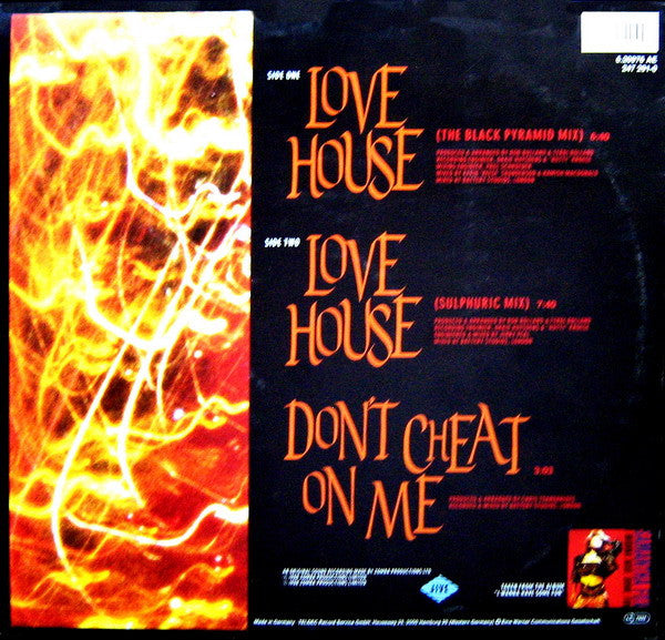 Samantha Fox : Love House (12", Maxi)