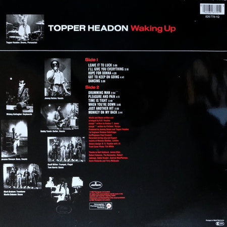 Topper Headon : Waking Up (LP, Album)