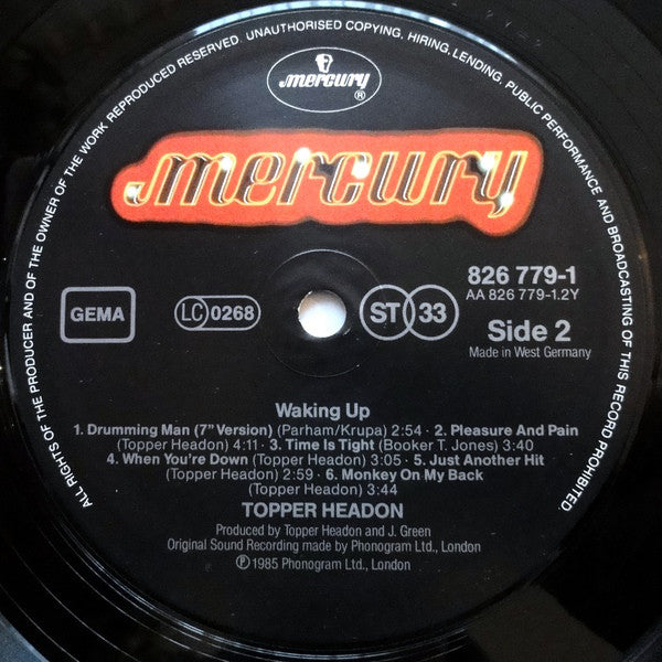 Topper Headon : Waking Up (LP, Album)