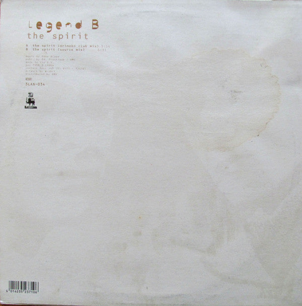 Legend B : The Spirit (12")