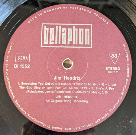 Jimi Hendrix : In The Beginning (LP)