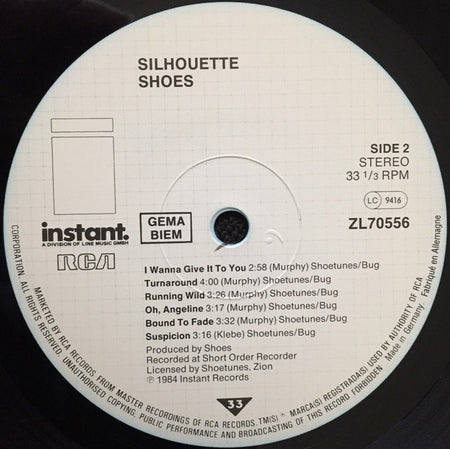 Shoes : Silhouette (LP, Album)