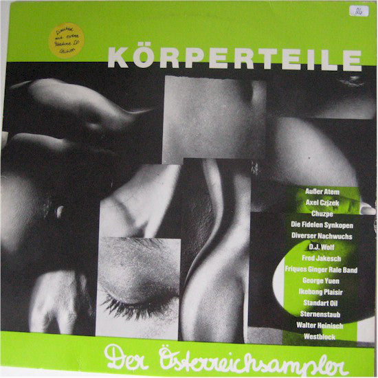 Various : Körperteile - Teilkörper / Der Österreichsampler (LP + LP + Comp, Ltd)