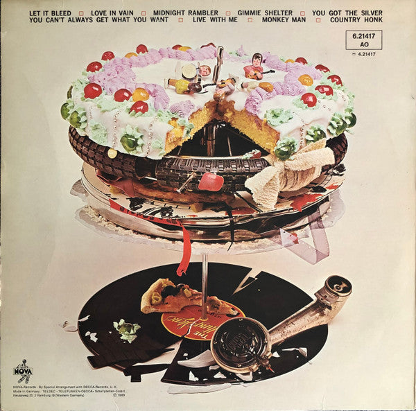 The Rolling Stones : Let It Bleed (LP, Album, RE)
