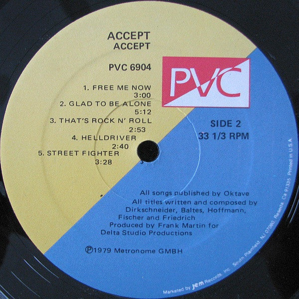 Accept : Accept (LP, Album, RE)