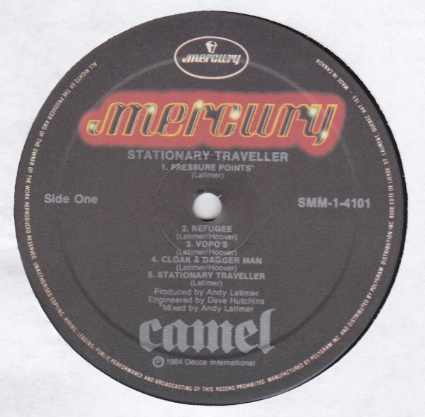 Camel : Stationary Traveller (LP, Album)