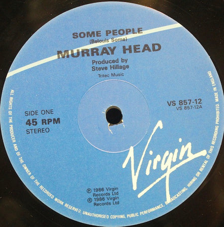 Murray Head : Some People (12")