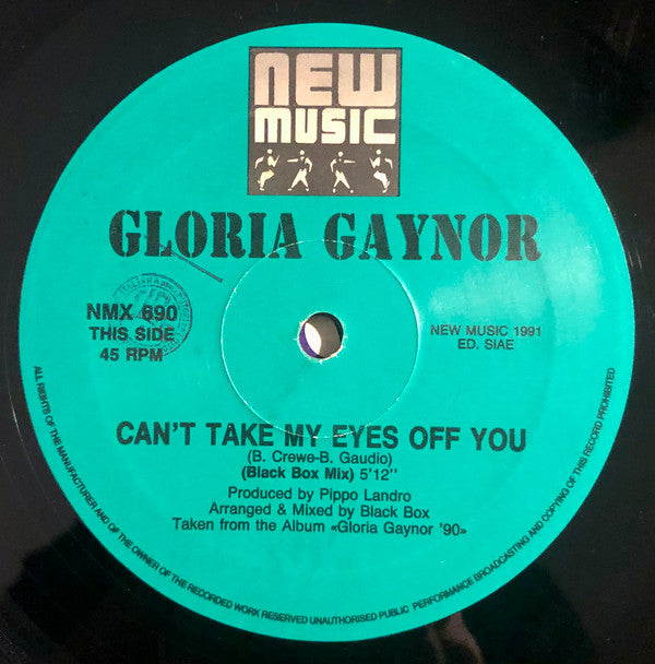 Gloria Gaynor : Can't Take My Eyes Off You / Shine On Silver Moon (12")