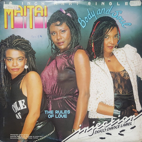 Mai Tai : Body And Soul (12", Maxi, RP)