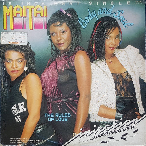 Mai Tai : Body And Soul (12", Maxi, RP)