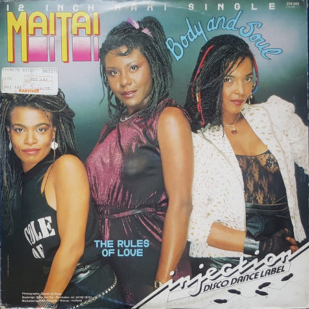 Mai Tai : Body And Soul (12", Maxi, RP)