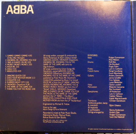 ABBA : Greatest Hits Vol. 2 (LP, Comp, Gat)